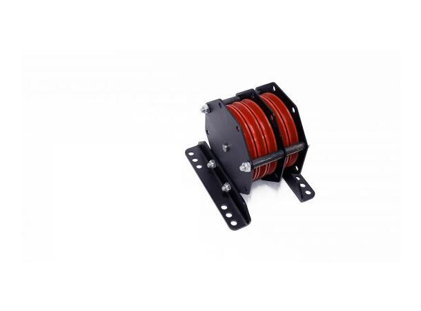PSRIG Pulley with brackets 5-way, ELL300kg Ø125/150mm