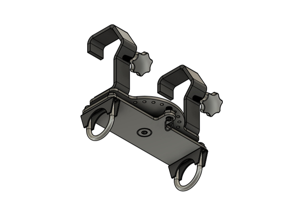 PSRIG Sideben oppheng 2 x U-bolter til 45mm rør