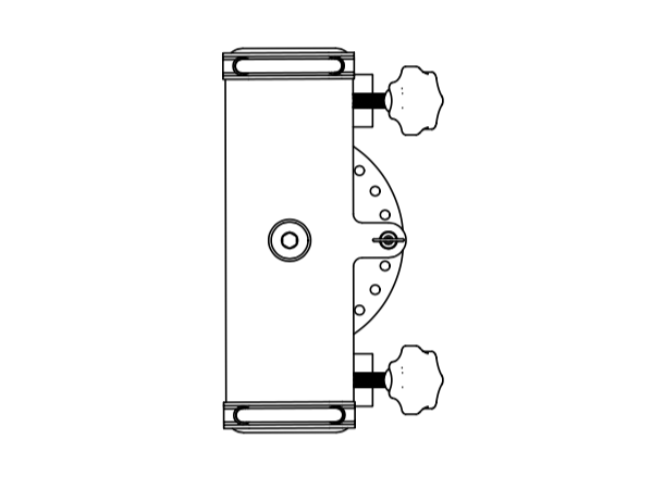 PSRIG Sideben oppheng 2 x U-bolter til 42mm rør