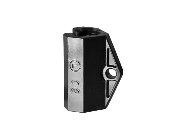 PSRIG Tourslider L, Low friction Sort, for 7,9 - 9mm kjetting, POM