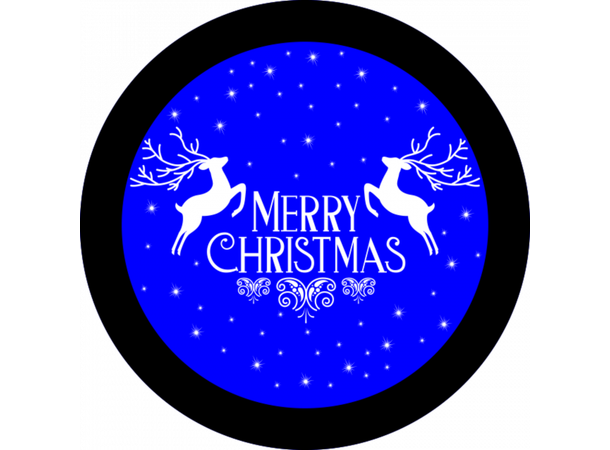 Prolights Gobo xmas Elk Greetings 2 F size,  1 Color