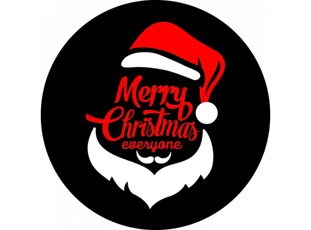 Prolights Gobo xmas Santa Greetings 3 F size,  1 Color