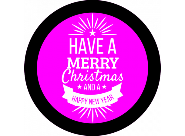 Prolights Gobo xmas Typo Greetings 13 F size,  1 Color