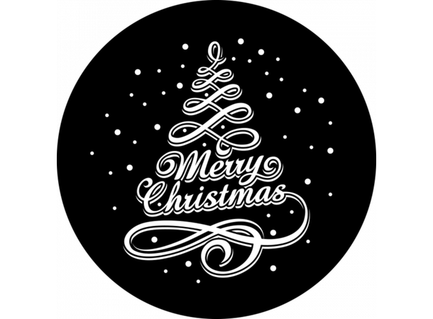 Prolights Gobo xmas Typo Greetings 4 G size,  Black and white