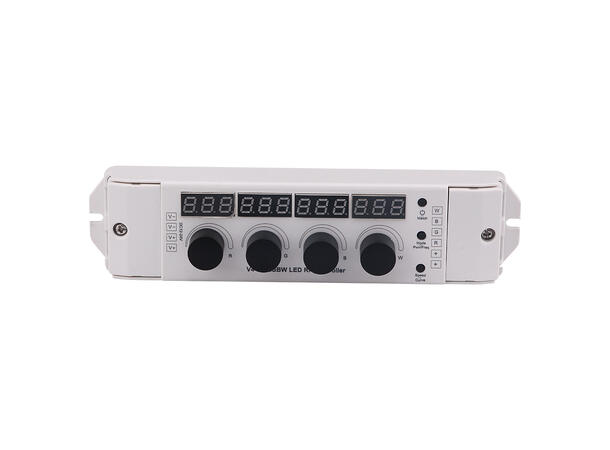 SBL LED driver RGBW, manuell kontroll 2,4GHz, 12-24V inn. Justerbar PWM