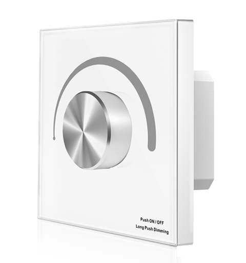 SBL Triac Dimmer for veggmontering. RF Valgbar Leading Edge/Trailing Edge