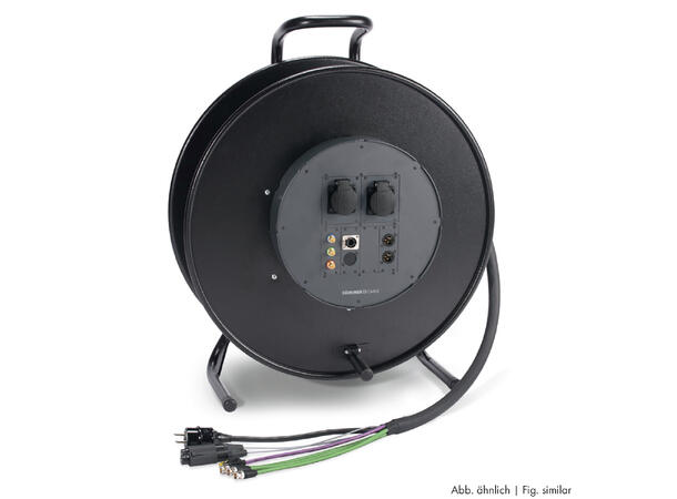 SOMMER HDAQK3231-7000 Multikabel 70m. 3 x SDI, 2 x 3-pin XLR, Strøm