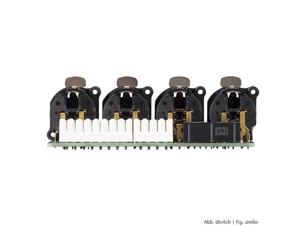 SOMMER SBC13-XB5FL Tilkoblingsmodul 4x XLR5f (B), LSA & multikontakt