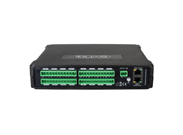 SYNQ DBI-44 Dante Audio bridge 4  x ut, 4 x inn,  8 x 8 Matrix, GPI/GPO
