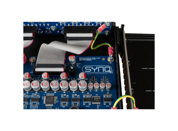 SYNQ DBI-44 Dante Audio bridge 4  x ut, 4 x inn,  8 x 8 Matrix, GPI/GPO