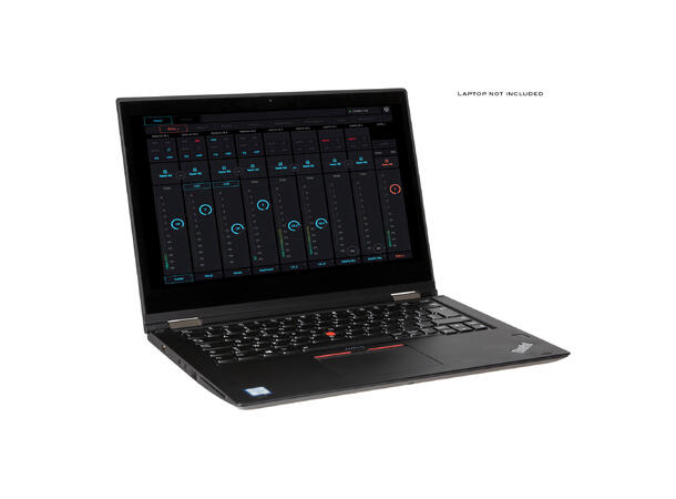 SYNQ DBI-44 Dante Audio bridge 4  x ut, 4 x inn,  8 x 8 Matrix, GPI/GPO