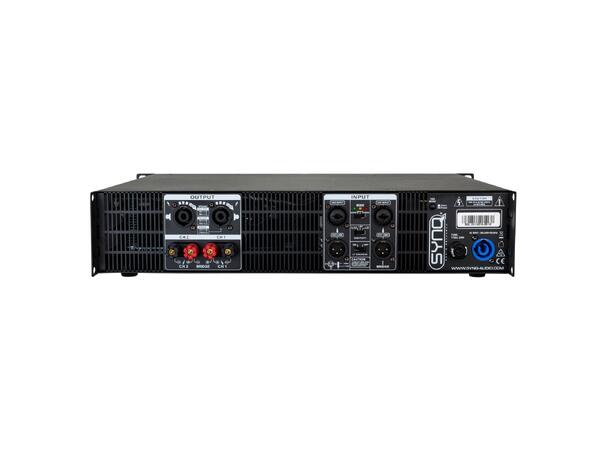 SYNQ SE-1800 Forsterker 2 x 900W @ 4ohm Bridge mode 1800W @ 8ohm