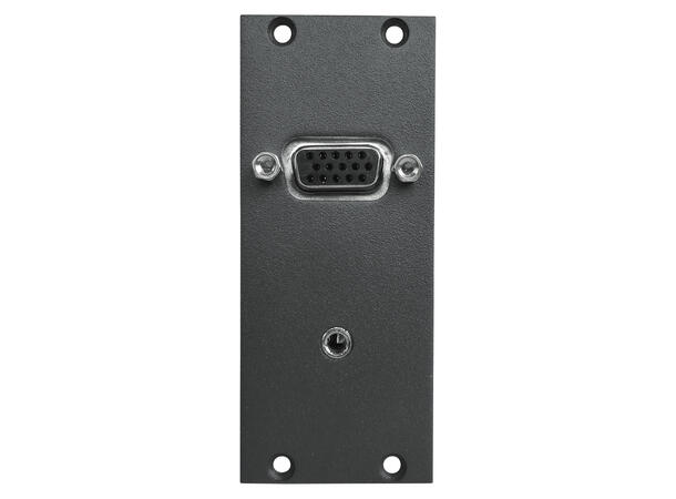 SYSBOXX SYC1-1414 Frontpanel VGA/minijack -> plug-in / skruterminal