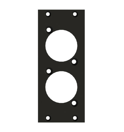 SYSBOXX SYFB21-2D0 Frontpanel 2x D-hull