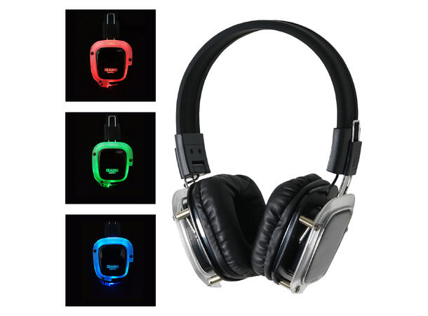 WAUDIO SDPRO 3-kanals hodetelefoner For silent disco. 863-865MHz