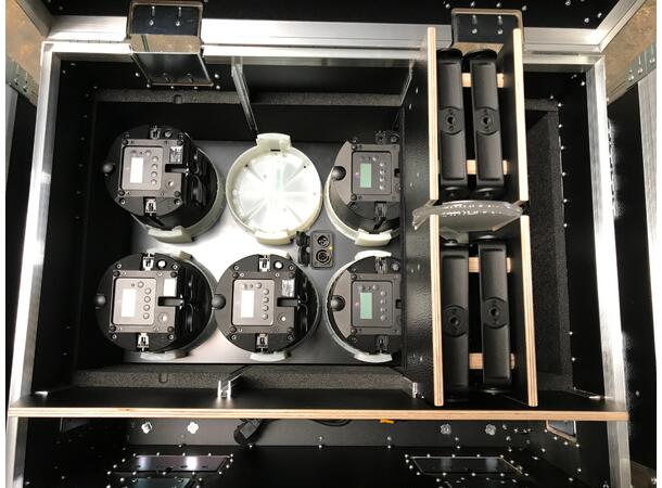ASTERA Flightcase for 8 x AX5 NB! ladeplate ikke inkludert.