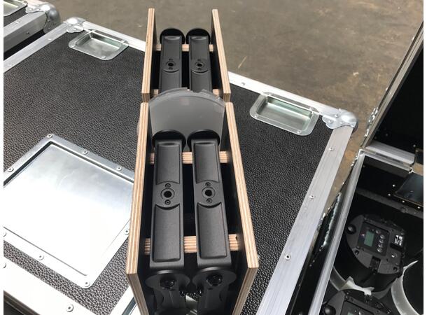 ASTERA Flightcase for 8 x AX5 NB! ladeplate ikke inkludert.