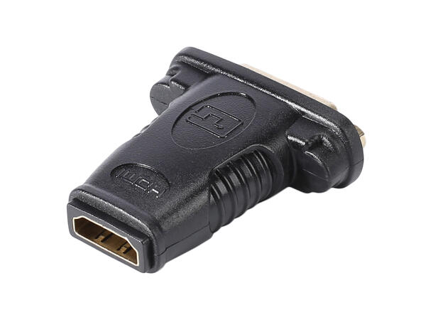BASIC DVHD-FF DVI Hun til HDMI Hun Sort