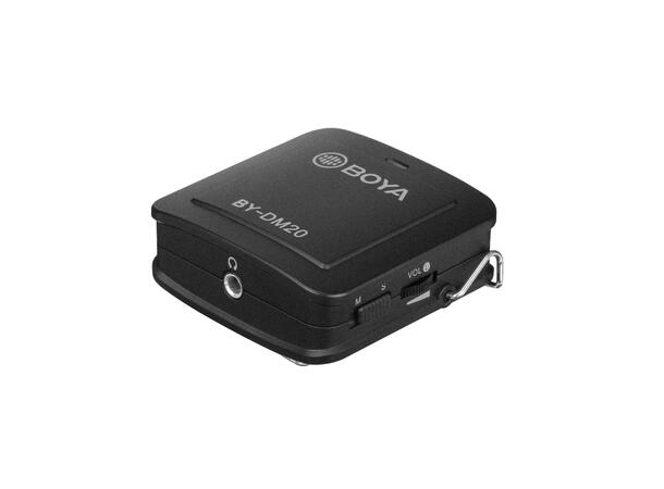 BOYA BY-DM20 dobbel myggmikr. m/mikser Interface for IOS/Android og PC/Mac