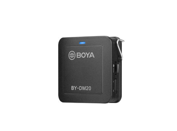 BOYA BY-DM20 dobbel myggmikr. m/mikser Interface for IOS/Android og PC/Mac