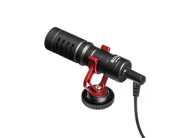 BOYA MM-1 mikrofon, kardioide For kamera/smarttelefoner/nettbrett/PC
