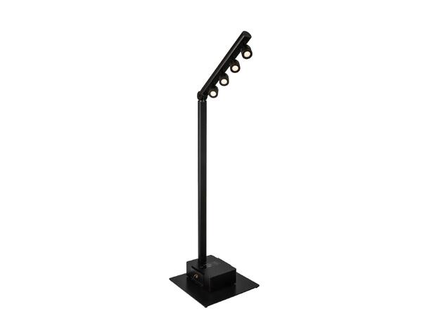 BRITEQ BT-AKKUPOLE 4 x 5W LED spot m/batteridrift