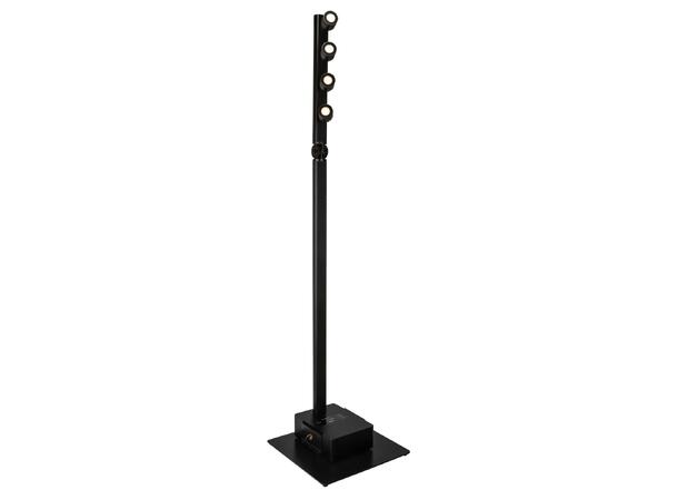 BRITEQ BT-AKKUPOLE 4 x 5W LED spot m/batteridrift