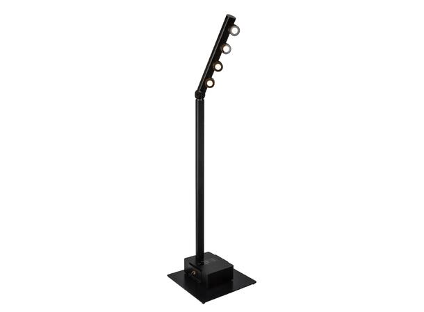 BRITEQ BT-AKKUPOLE 4 x 5W LED spot m/batteridrift