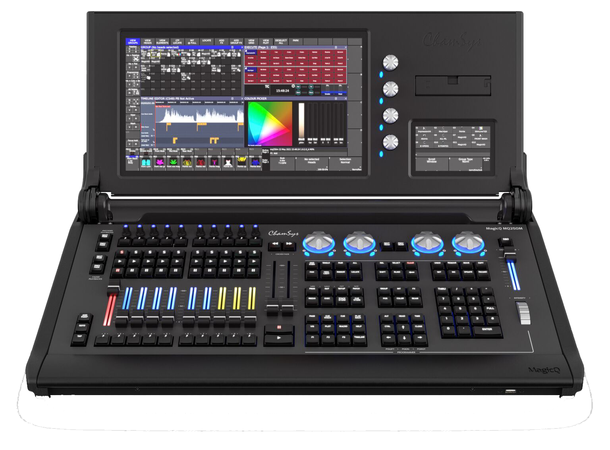 CHAMSYS MagicQ MQ250M Stadium Console 64 Univers, 2 x dim LED console lamp