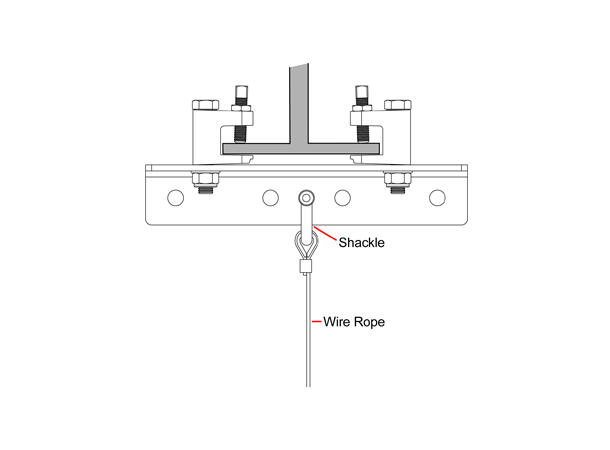 DOUGHTY bjelkeklemme 75-150mm SWL 500Kg