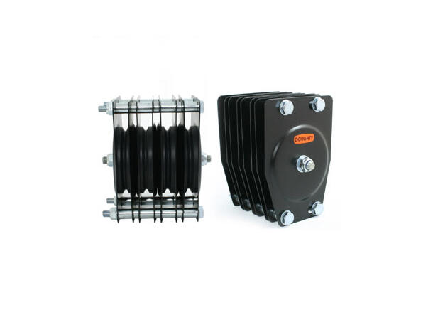 DOUGHTY blokk, 4-spor 150mm SWL 150Kg