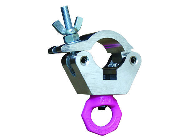 DOUGHTY clamp m/pink eye øye Alu. SWL 750 Kg