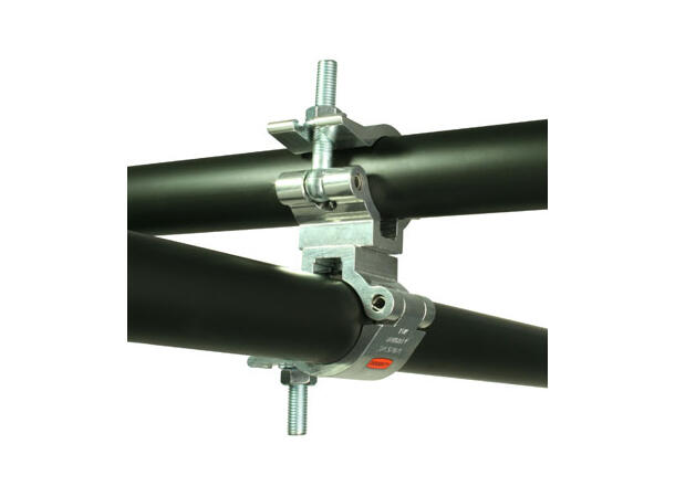 DOUGHTY dobbel clamp 90° Alu. SWL 500 Kg