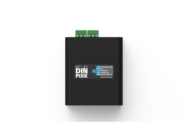 ENTTEC DIN Pixie DMX-SPI pixel converter 2 Univers, 5 - 48V, DIN