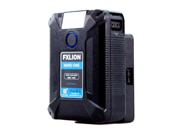FXLION Nano V-lock belt plate Med D-tap