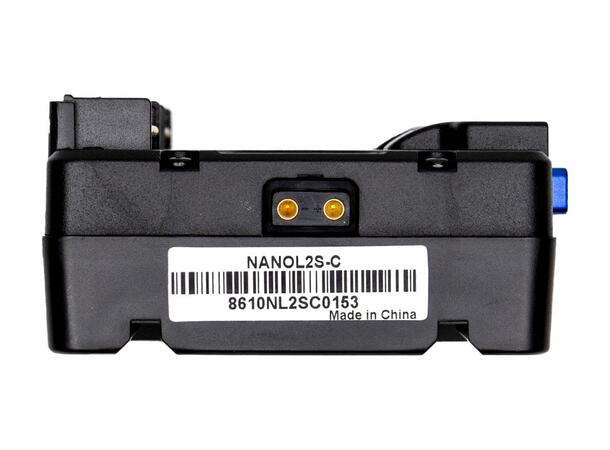 FXLION Nano V-lock dobbeltplate For 2 stk. Nano V-lock batterier