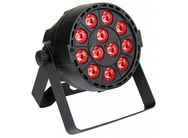 JB SYSTEMS 12TC Accu mini-par 12 x 3W, 17°, batteridrift 5-7 timer