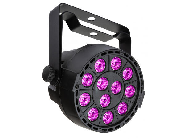 JB SYSTEMS 12TC Accu mini-par 12 x 3W, 17°, batteridrift 5-7 timer