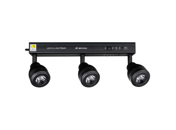 JB SYSTEMS Accu-lightbar, LED bar 3 x 5W, 3600K, CRI>80