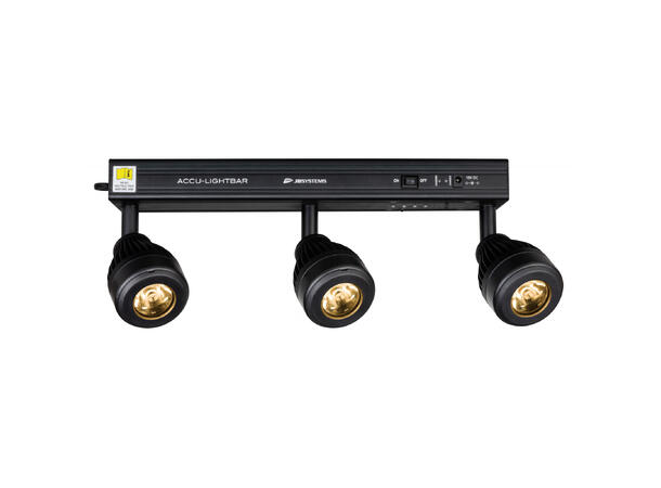 JB SYSTEMS Accu-lightbar, LED bar 3 x 5W, 3600K, CRI>80