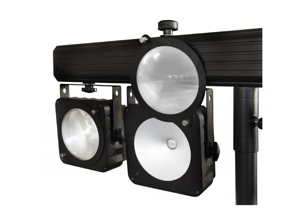 JB SYSTEMS COB-4 Bar 4x36W lyspakke Ink. IR fjernkontroll, bag, 3pin DMX