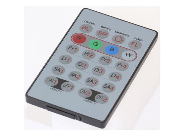 JB SYSTEMS COB-4 Bar 4x36W lyspakke Ink. IR fjernkontroll, bag, 3pin DMX