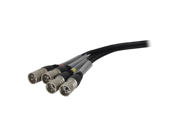 LEDJ DMX adapter Ethercon/4 x XLR han 3p Neutrik Ethercon