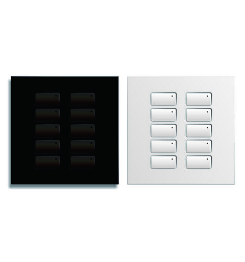 Liteputer ECP-310 Kontrollpanel For DP-NEX sentral. 10 Knapper