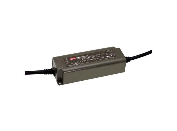 MEANWELL PWM-60.24-DA LED Driver 24V, 2,5A, IP67, Constant voltage