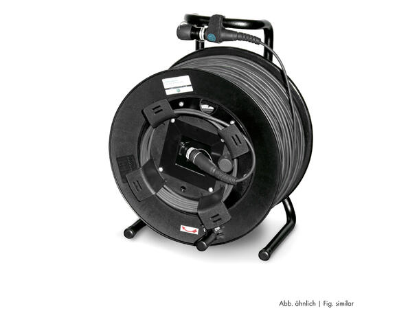 NEUTRIK NKO2S-A-3-3H00 OpticalCon DUO 300m, SCHILL HT381 Trommel