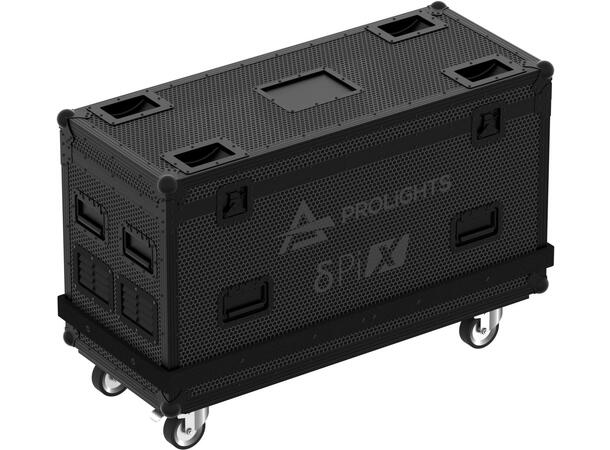 PROLIGHTS DXFCM8048 Flightcase for 8 x DELTAX48T-paneler