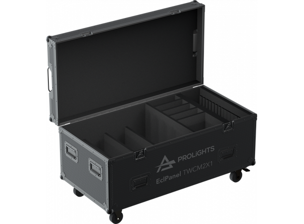 PROLIGHTS FCLPANELM2X14U Flightcase Plass til 4 x ECLPANELTWCM2X1