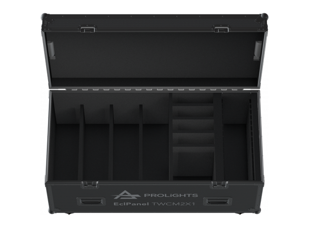 PROLIGHTS FCLPANELM2X14U Flightcase Plass til 4 x ECLPANELTWCM2X1