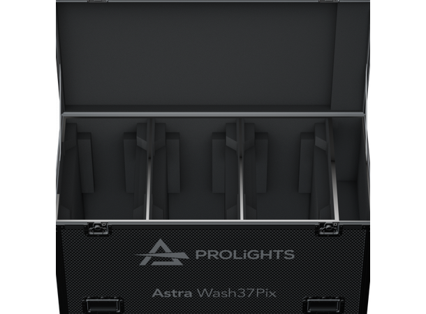 PROLIGHTS Flightcase Astrawash37pix 3 x Astrawash37pix